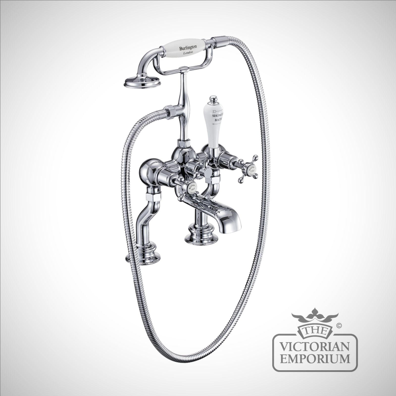 Clearmont Regent Deck mounted bath and shower mixer