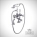 Bath Shower Mixer Tap In Chrome Deck Mounted Clr15 Co 1