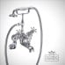 Bath Shower Mixer Tap In Chrome Wall Mounted Bi21 Co 1