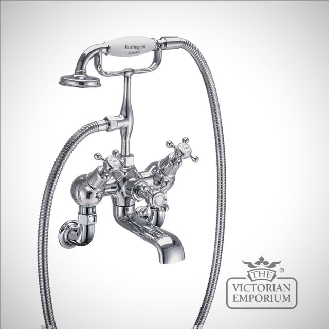 Clearmont Angled Wall mounted bath and shower mixer