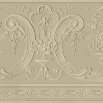 Lincrusta Anaglypta Wallpaper Wallcovering Embossed Textured  Relief Frieze Dado Panel Old Classical Victorian Traditional Decorative Reclaimed 01ve1957 Empire