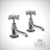 Two 2 hole chome basin tap sta12-co