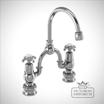 Two 2 Hole Mixerchome Basin Tap Anr27 W1 Co