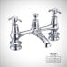 Two 2 hole mixerchome basin tap anr10-co-1