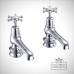Two 2 hole mixerchome basin tap bir2-co-1