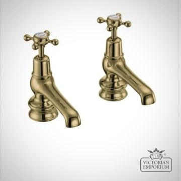 Clearmont Regent 5” Basin Taps in Gold, Chrome or Nickel