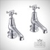 Two 2 hole mixerchome basin tap clr2-co-1