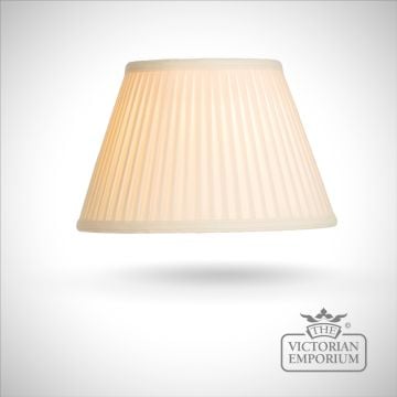 Cotton Fine Pleat Oyster Lamp Shade