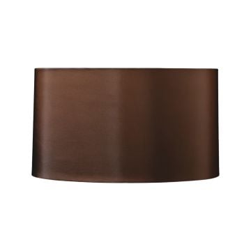 Tapered Cylinder Lamp Shade in Oyster - 43cm