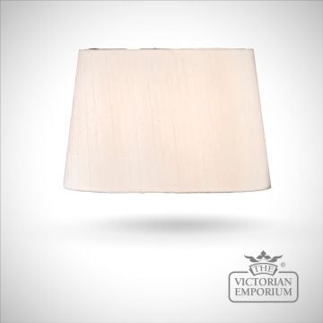 Tapered Oval Lamp Shade in Camel - 39cm