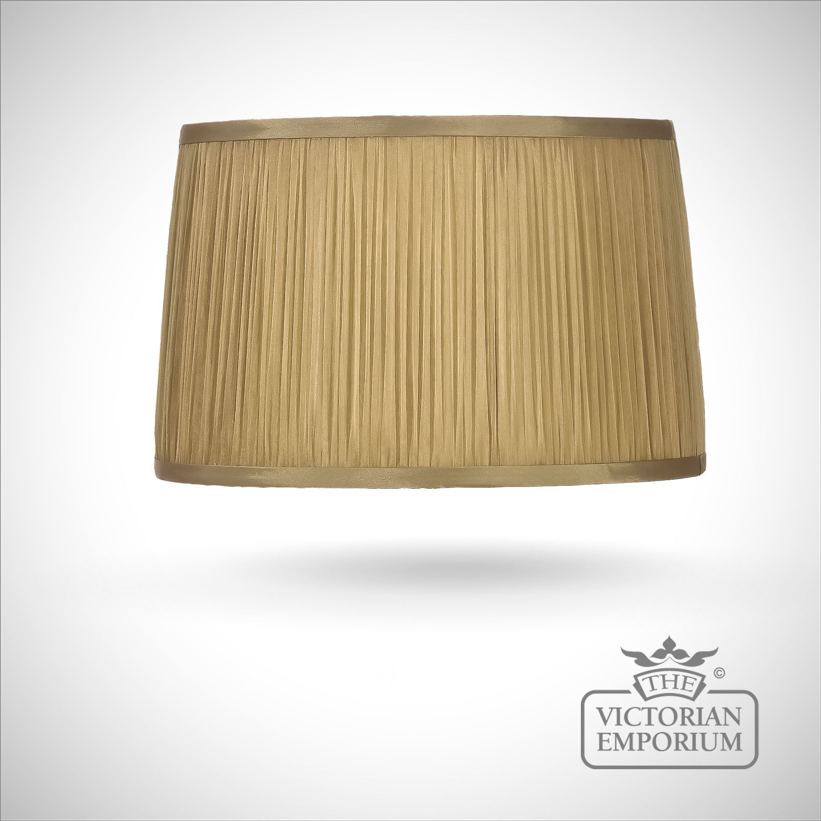 Chiffon Lamp Shade in Gold - 36cm Lamp shades