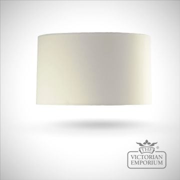 Cylinder Lamp Shade in White - 30cm