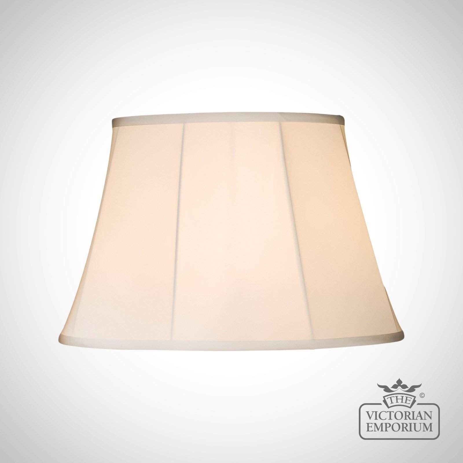 Empire Lamp Shade in White - 46cm