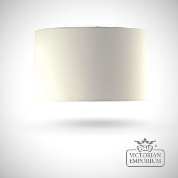 Tapered Cylinder Lamp Shade in Oyster - 43cm