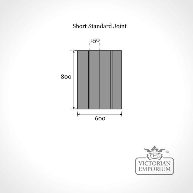 Wall Panelling Traditional Hall Classic English Gn Short Standard Joint