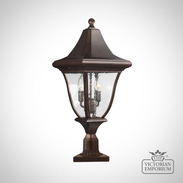 Oakmount Pedestal Lantern