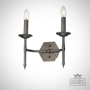 Crown Double Wall Sconce