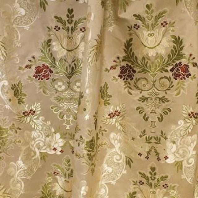 Persephone Fabric - Ivory