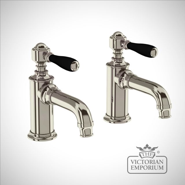 Black Bathroomware Traditional Classic Arc17 Nickel Blacklever