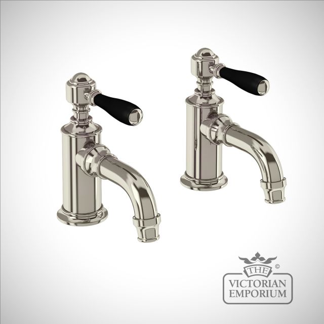 Black Bathroomware Traditional Classic Arc36 Nickel Blacklever