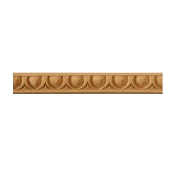 Ml520 Miniature Egg And Dart Moulding In Maple Wood, 12mm Wide