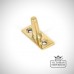 Brass Window Stay Pin Ironmongery Traditional Old Classic  83820 Angled