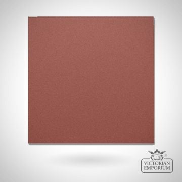 Plain Square Or Rectangle Floor Tiles  Red