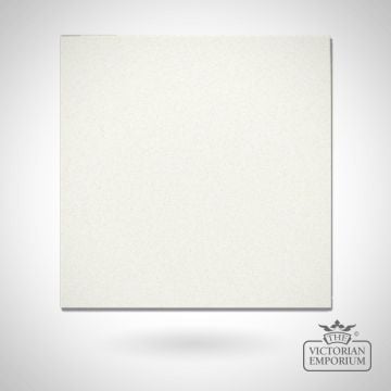 Plain Square Or Rectangle Floor Tiles  White