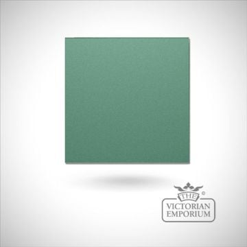 Traditional Tiles Encaustic Hand Made Old Classical Victorian Plain Colour Sample Reclaimed Green  Large