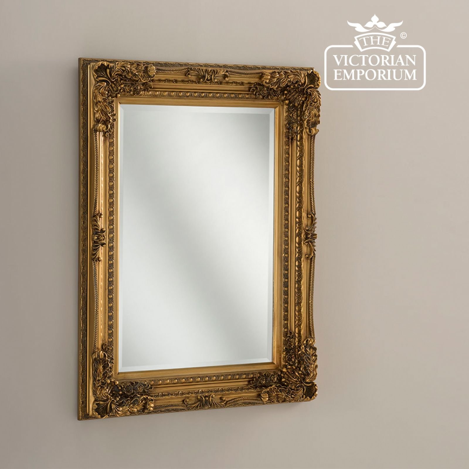 Chanelle Mirror in Gold