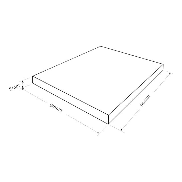 Line Dwg Victorian Tiles10cm 10cm Squares Large