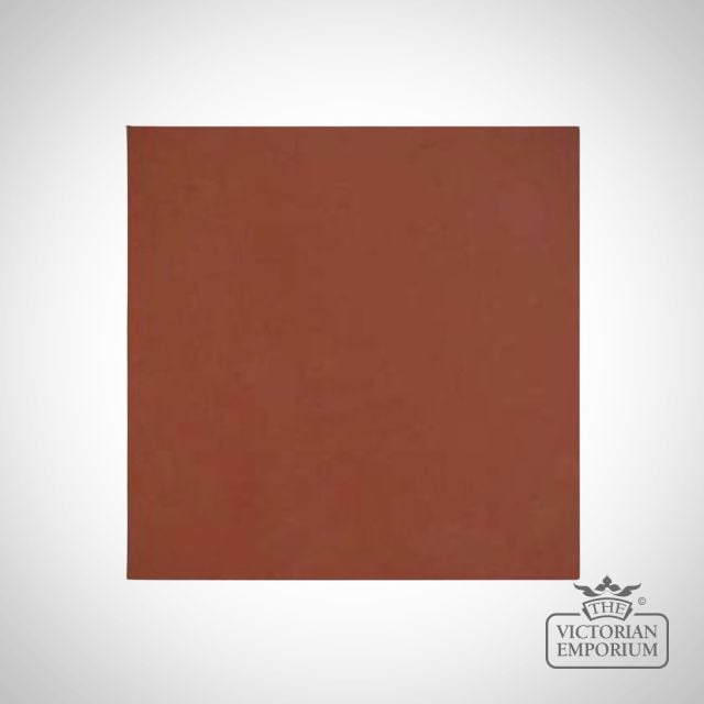 Terecotta  Floor Tile Victorian Path 10cm Squares Large 2d