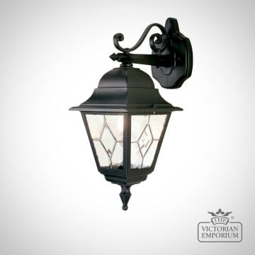 Norfolk up wall lantern with optional PIR