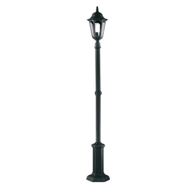 Parish lamp post with lantern
