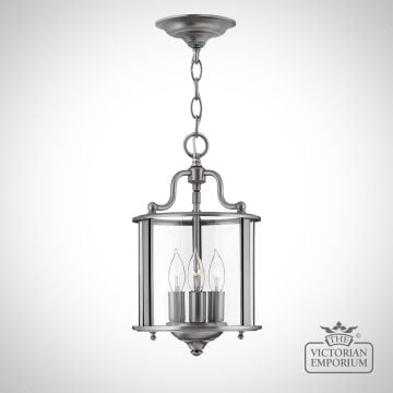 Gentry large pendant in pewter