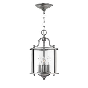 Gentry large pendant in pewter