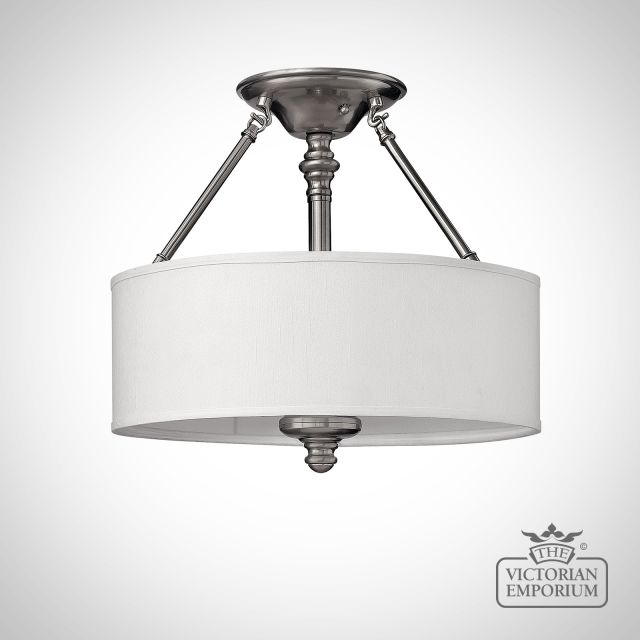 Sussex semi flush mount light