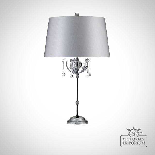 Desk Table Lantern Amltlblksil Off