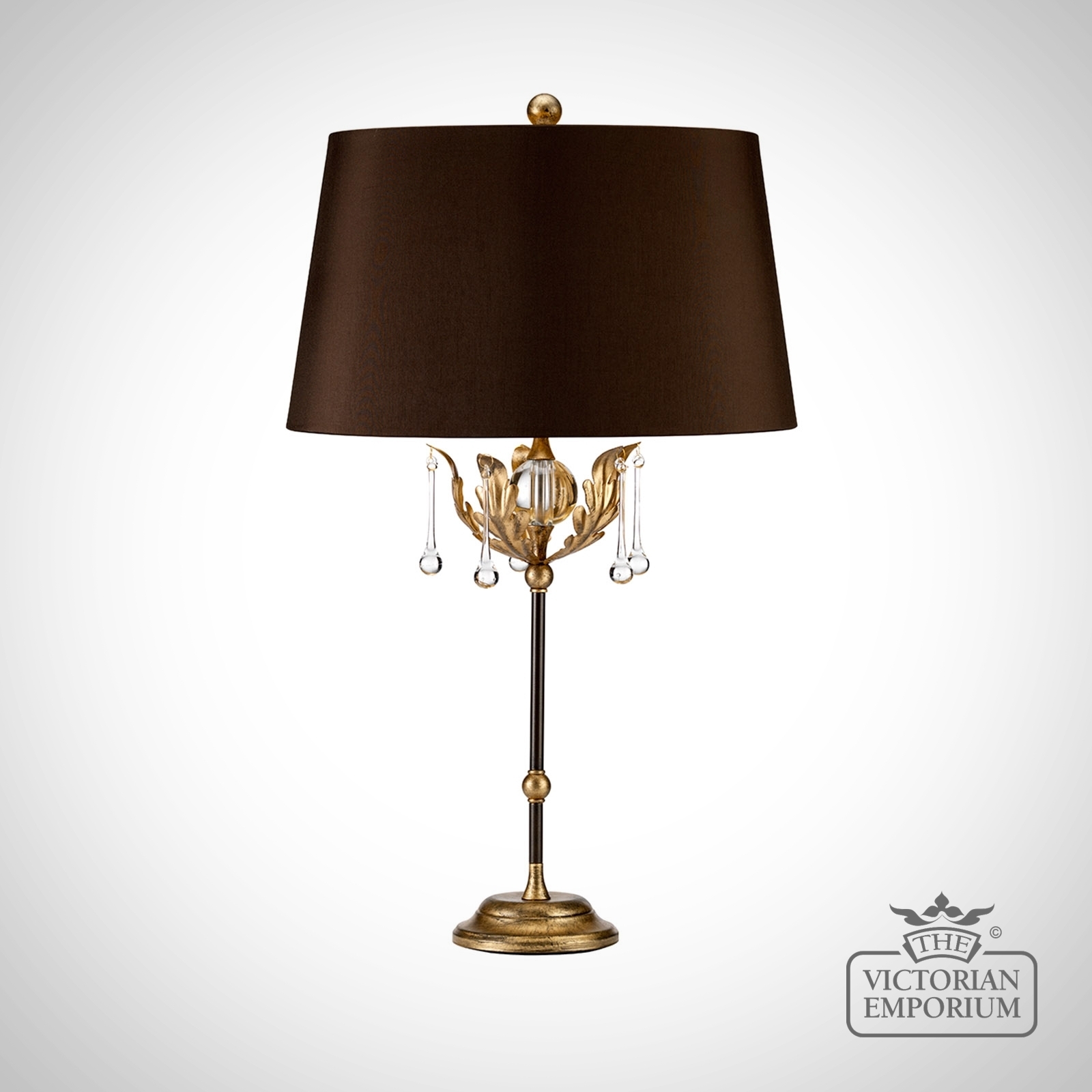 Amarrilli table lamp in gold or silver