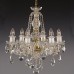 Victorian bohemian crystal ceiling wall chandelier katharine 6