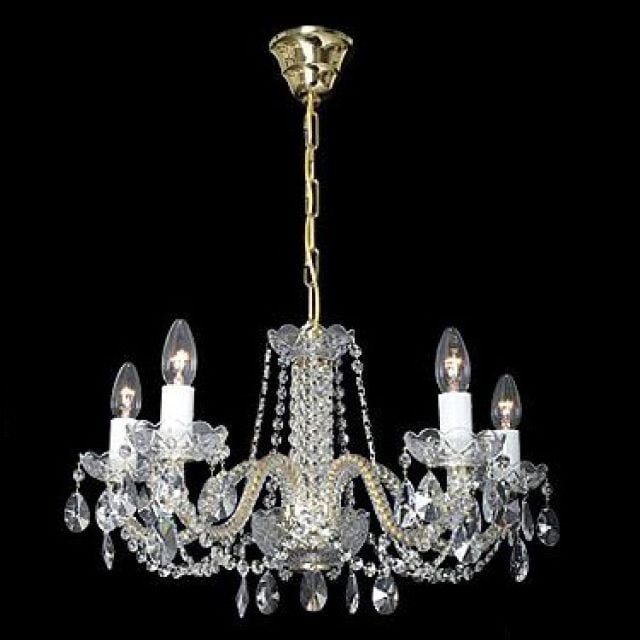 Delicate small chandelier