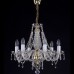 Victorian Bohemian Crystal Ceiling Wall Chandelier Magda Drops
