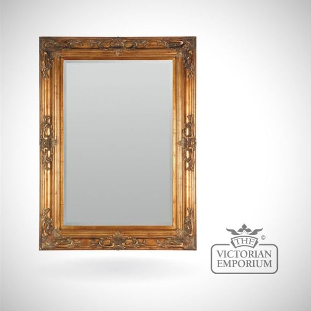 Sienna Mirror in Gold in a choice of sizes
