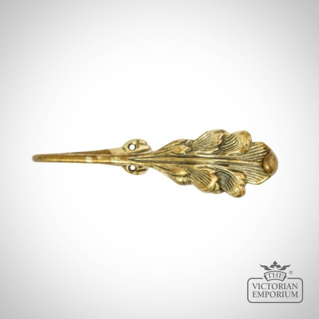Plume Brass Curtain Embrace