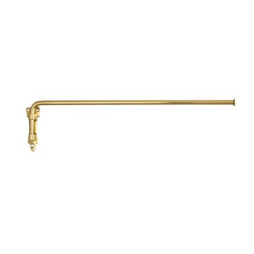 Curtain Drapery Arm Brass Without Eyes