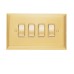Stepped switch wall brass chrome satin lighting old classical decorative electrical brushed dimmer dolly satellite cable phone-spb10a45wpbw