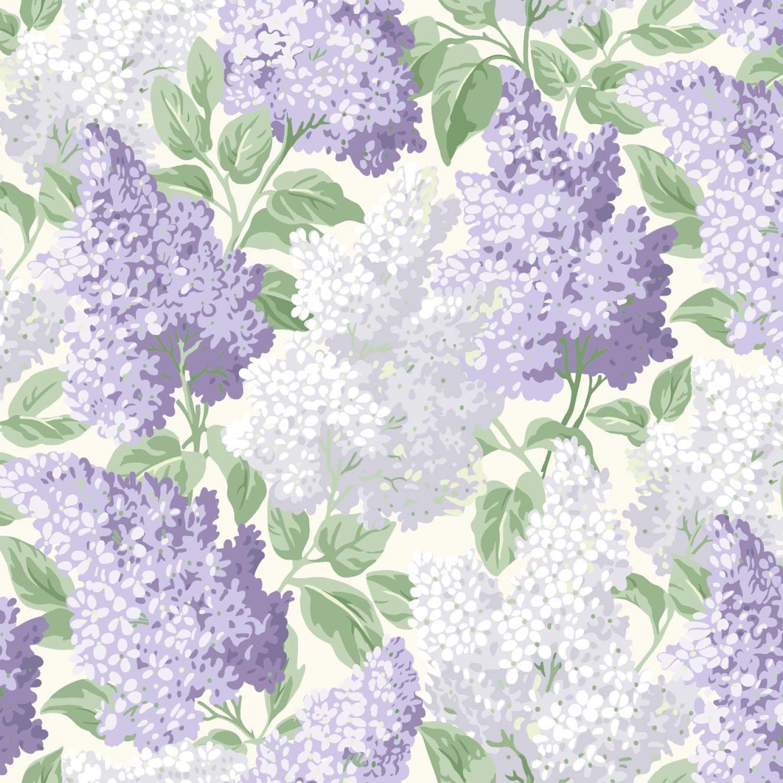 Lilac wallpaper in a choice of 4 colourways