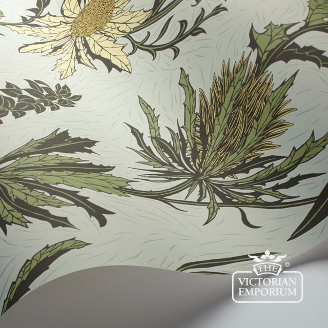 Thistle 1 Wallpaper Victorian Heritage 