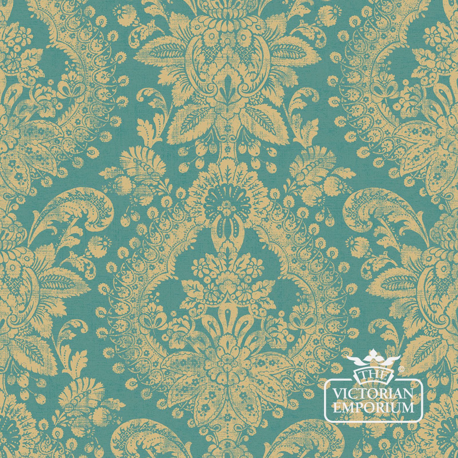 Boudoir Medallion Wallpaper in a choice of 2 colourways