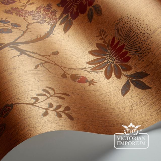 Camellia E 1 Wallpaper Victorian Heritage 